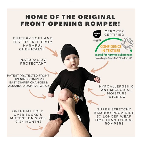 RSR, short sleeve/short leg 6-12mo Halloween print - Picture 3 of 3